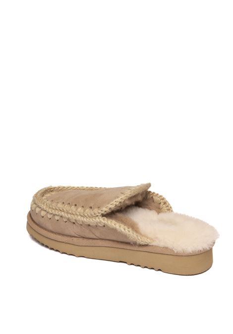 Sabot montone camel MOU | ESKIMO STITCHING101125A-CAM